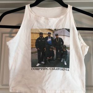 NWA Compton CA crop tank